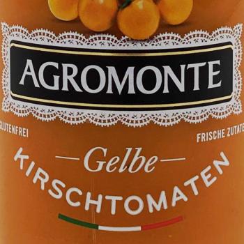 AGROMONTE - Gelbe Kirschtomaten - Küchenfertige Soße