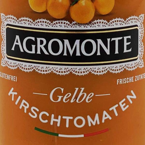 AGROMONTE - Gelbe Kirschtomaten - Küchenfertige Soße